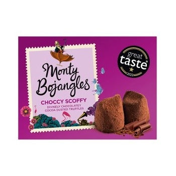 Monty Bojangles Choccy Scoffy Cocoa Dusted Truffles (130g)