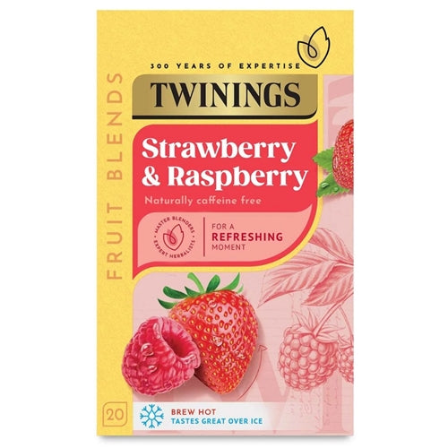Twinings Infusions Strawberry & Raspberry (20s)