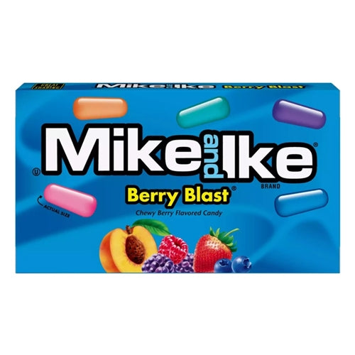 Mike and Ike Berry Blast Chewy Berry Flavour Candy (120g)