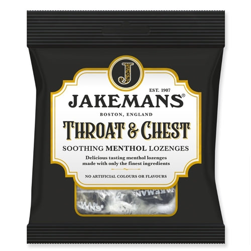 Jakemans Throat & Chest Lozenges (73g)