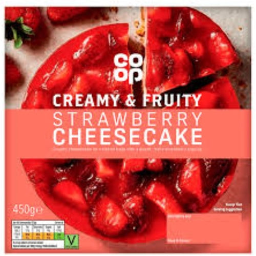 Co-op Strawberry Cheesecake (450g)
