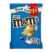 M&M's Crispy Milk Chocolate Bites Treat Bag (77g)