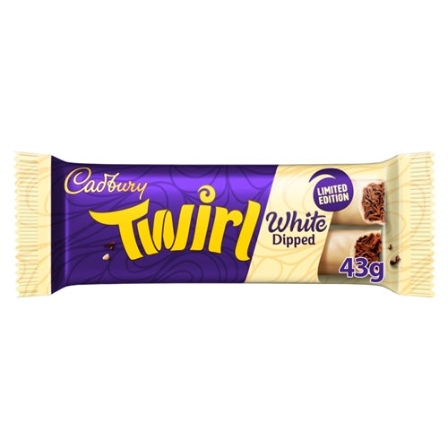 Cadbury Twirl White Dipped Bar (43g)