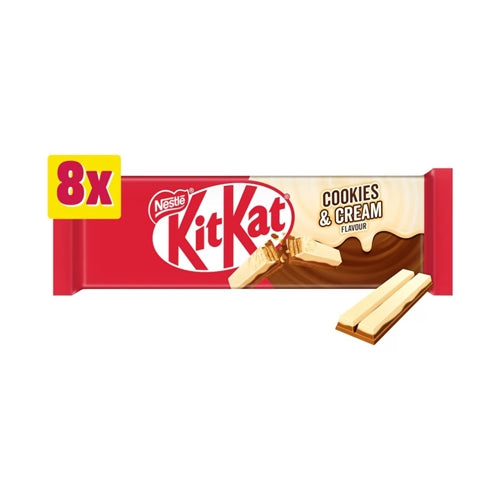 KitKat 2 Finger Cookies & Cream (8pk)