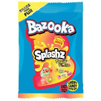 Bazooka Splashz Fruity Chews Bag (120g)