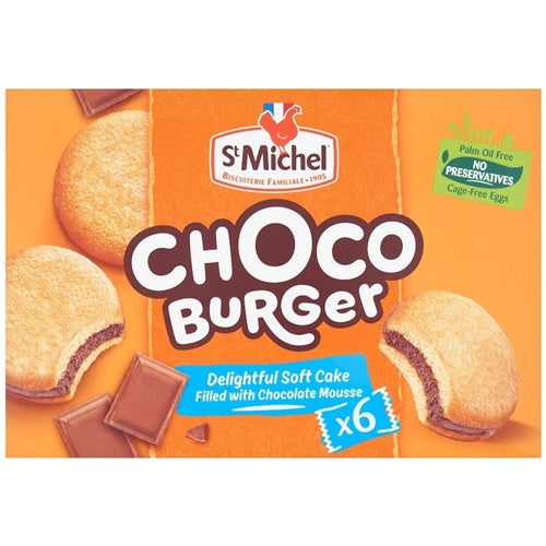 St Michel 6 Choco Burger (175g)