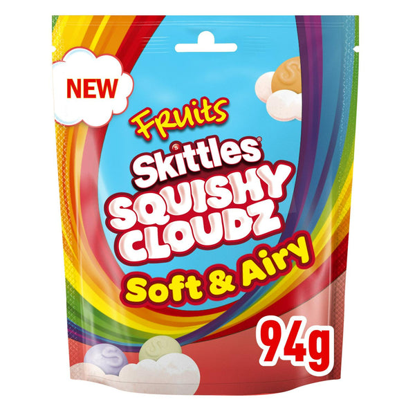 Skittles Squishy Cloudz Fruit Sweets (94g)