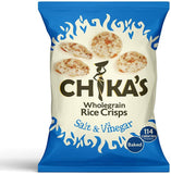 Chikas Sea Salt & Vinegar Rice Crisps (25G)