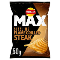 Walkers Max Flame Grilled Steak Crisps (50g)