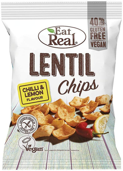Eat Real Lentil Chilli Lemon Chips (40 G )