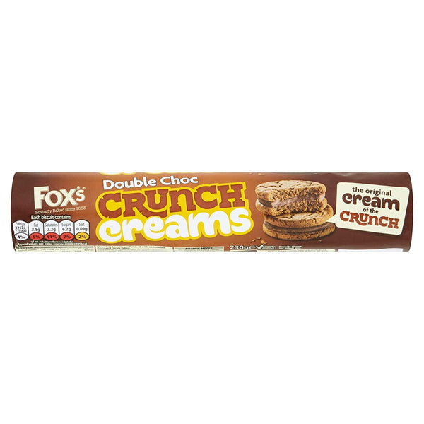 Foxs Double Chocolate Crunch Creams (200g)