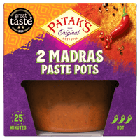 Pataks Madras Paste Pots (2X70g)