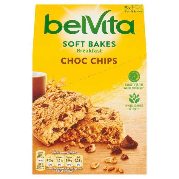 Belvita Softbake Choc Chip (250g)