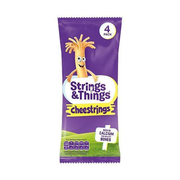 Cheesestrings Cheddar 4x20g (80g)