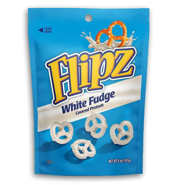 Flipz White Fudge Pretzels (90g)