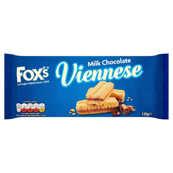 Foxs Viennese Chocolate Sandwich (120g)
