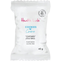Health Lab Cookies N Creme Custard Filled Balls (40g)