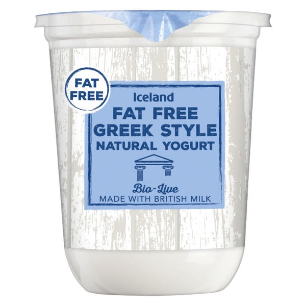 Iceland Fat Free Greek Style Yogurt (450g)