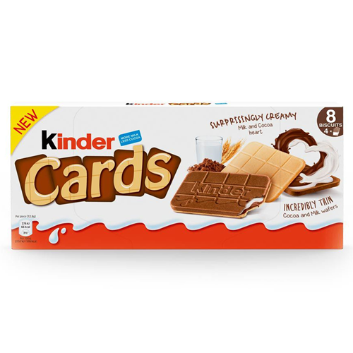 Kinder Cards 4pk (102g)