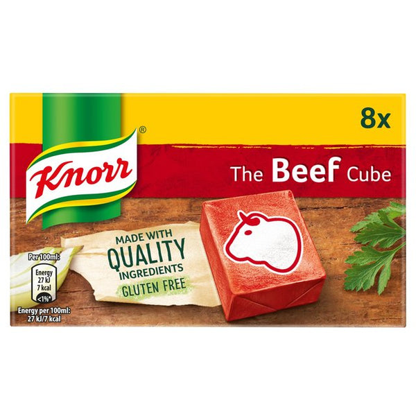 Knorr Stock Cube Beef 8S (80G)