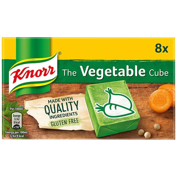 Knorr Stock Cube Vegetable 8S (80g)