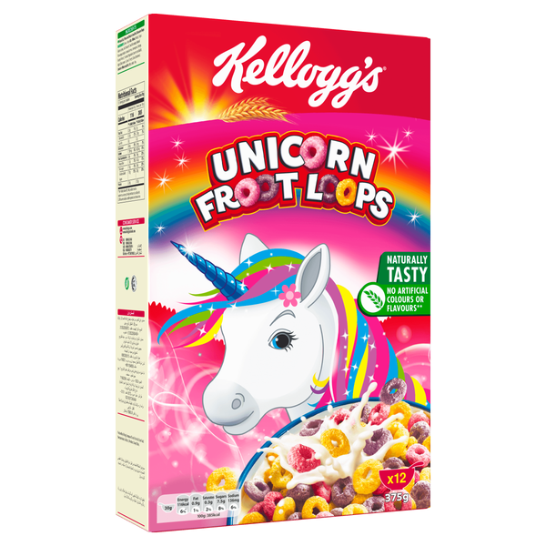 Kelloggs Unicorn Froot Loops (375g)