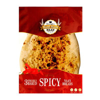 Leicester Bakery Handmade Spicy Naan 3S (450g)
