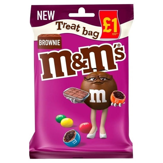 M&Ms Brownie Treat Bag (70g)