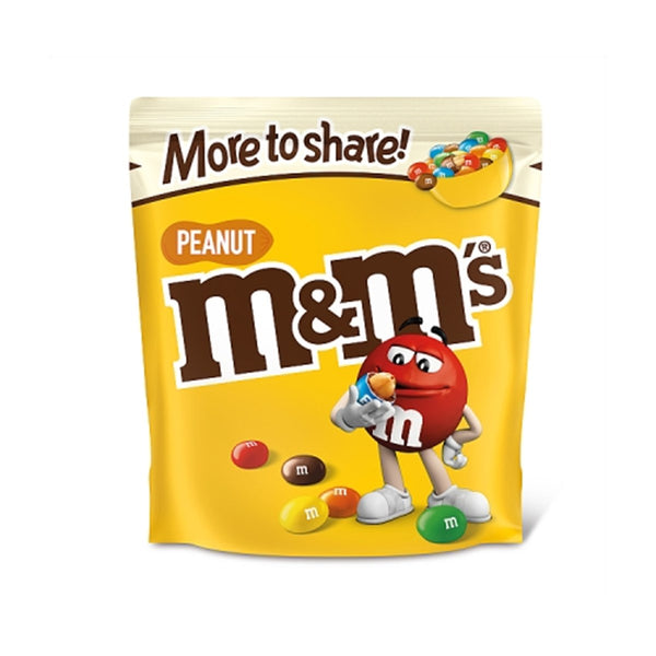 M&Ms Peanut More To Share Pouch (220g)