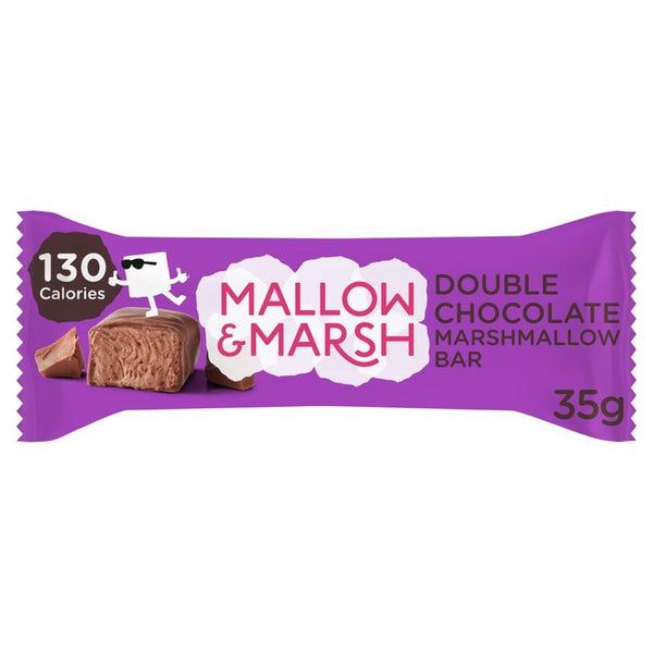 Mallow & Marsh Milk Chocolate Coated Chocolate Marshmallow Bar (35g)