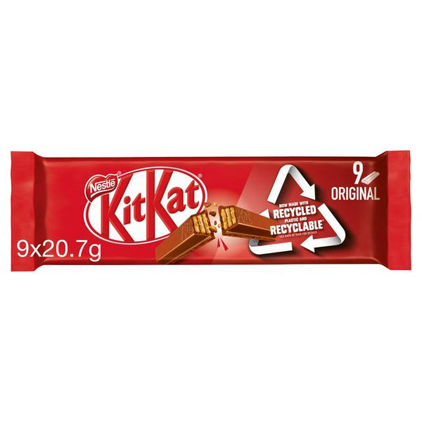 Nestle Kitkat 2 Finger Milk 9Pk (9X20.7g)