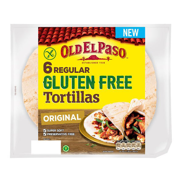 Old El Paso Gluten Free Tortillas (216g)