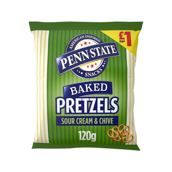 Penn State Sour Cream & Chive Pretzels (175g)