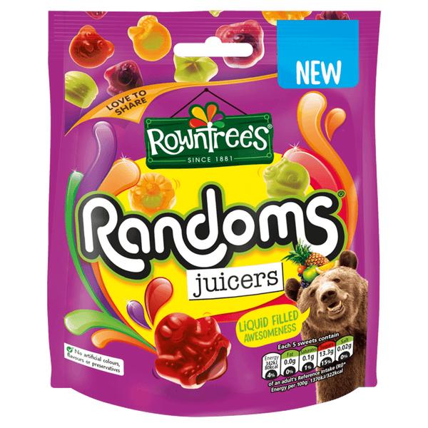 Rowntree Randoms Juicers (140g)