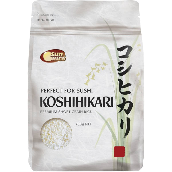 Japanese Koshihikari Short Grain Sushi Rice (750g)