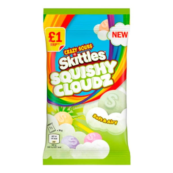 Skittles Squishy Cloudz Sours (70g)