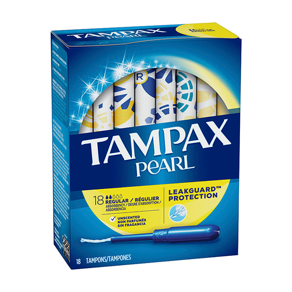 Tampax Pearl Regular 18s (200g)