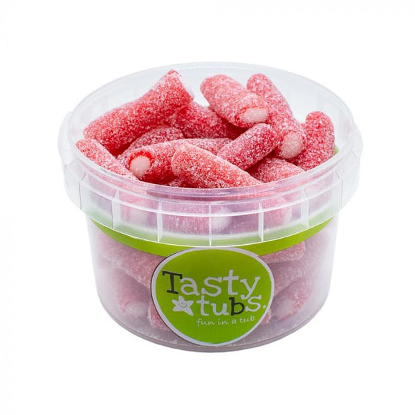 Tasty Tubs Fizzy Strawberry Pencils (120g)