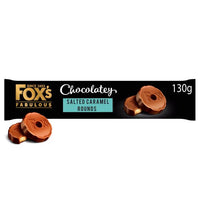 Foxs Chocolatey Rounds Salted Caramel (130g)