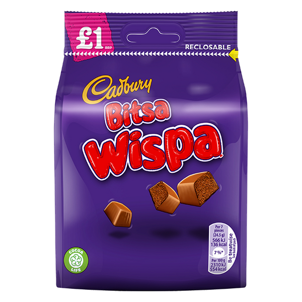 Cadbury Bitsa Wispa (95g)