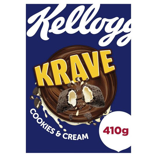 Kelloggs Krave Cookies & Cream (410g)
