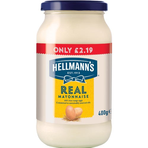 Hellmanns Real Mayonnaise (400G)