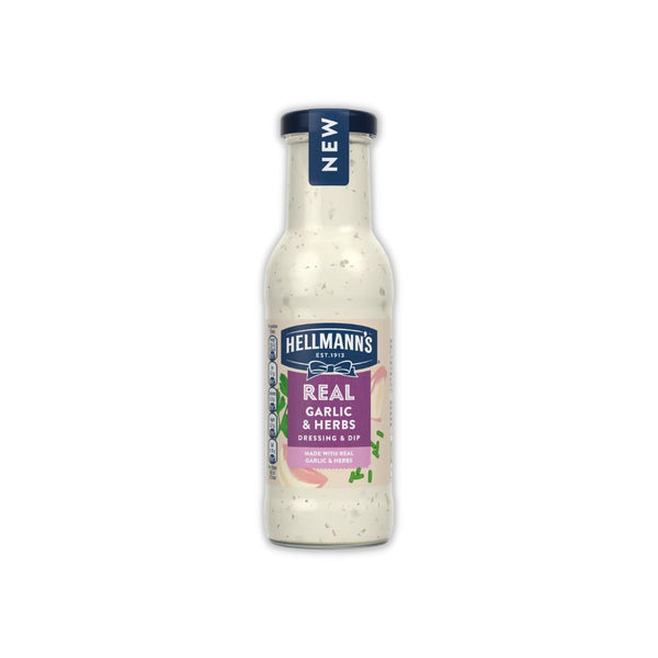 Hellmanns Garlic / Herb Salad Dressing (250ml)