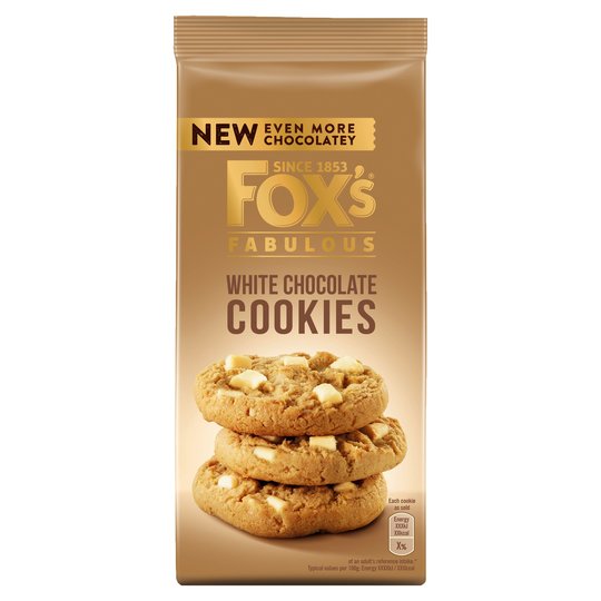 Foxs Chunkie White Chocolate Chip Cookie (180g)