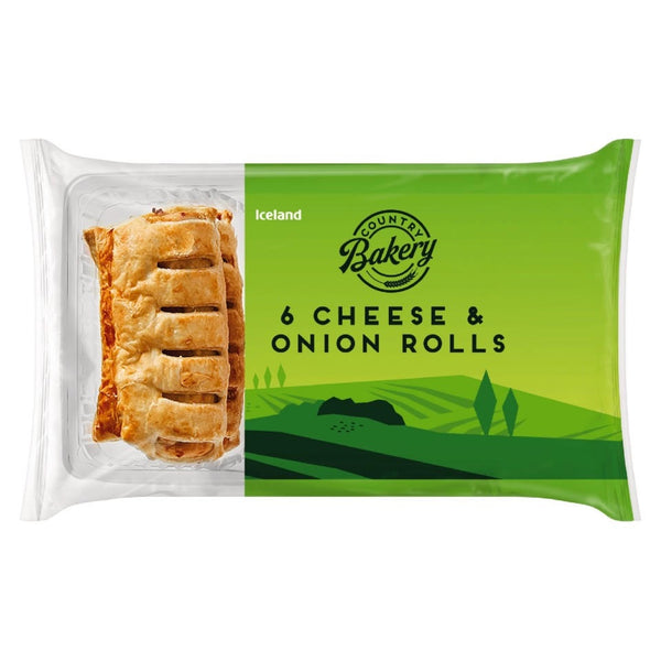 Iceland Cheese & Onion Rolls 6pk (360g)