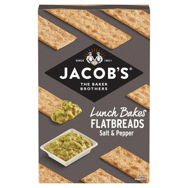Jacobs Flatbread Salt And Black Pepper (150g)