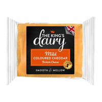 Kings Dairy Mild Coloured Cheddar (200g)