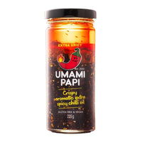 Oil Chilli Extra Spicy Umami Papi (225g)